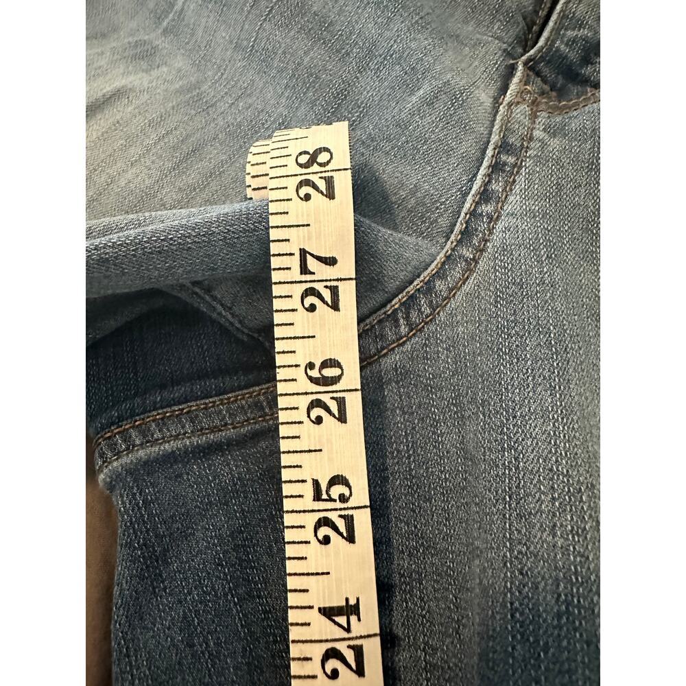 Torrid Cropped Raw Hem Distressed Jeans 16 - Picture 11 of 16